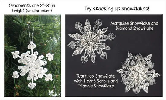 Quilled Creations 417 - Holiday Ornament Quilling Kit
