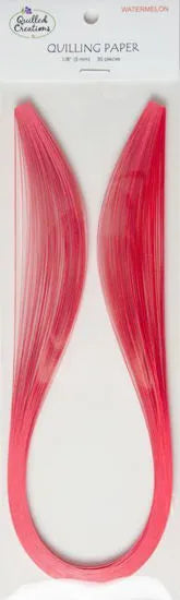 Quilled Creations 1016 - Watermelon - Solid Color Quilling Paper Strips