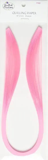 Quilled Creations 1160 - Pink - Solid Color Quilling Paper Strips