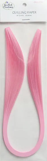 Quilled Creations 1165 - Pale Pink - Solid Color Quilling Paper Strips