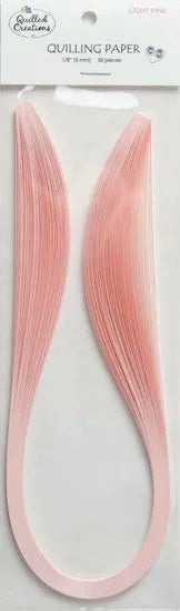 Quilled Creations 1170 - Light Pink - Solid Color Quilling Paper Strips