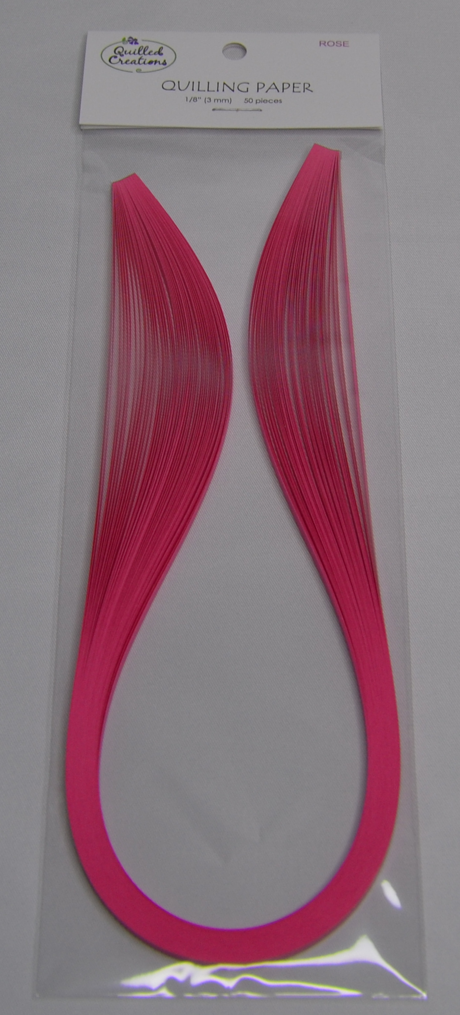 Quilled Creations 1171 - Rose - Solid Color Quilling Paper Strips