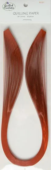 Quilled Creations 1041 - Rust - Solid Color Quilling Paper Strips