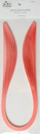 Quilled Creations 1046 - Coral - Solid Color Quilling Paper Strips