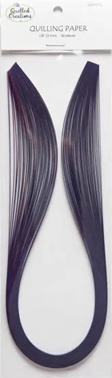 Quilled Creations 1300 - Grape - Solid Color Quilling Paper Strips