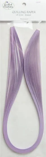 Quilled Creations 1325 - Lilac - Solid Color Quilling Paper Strips