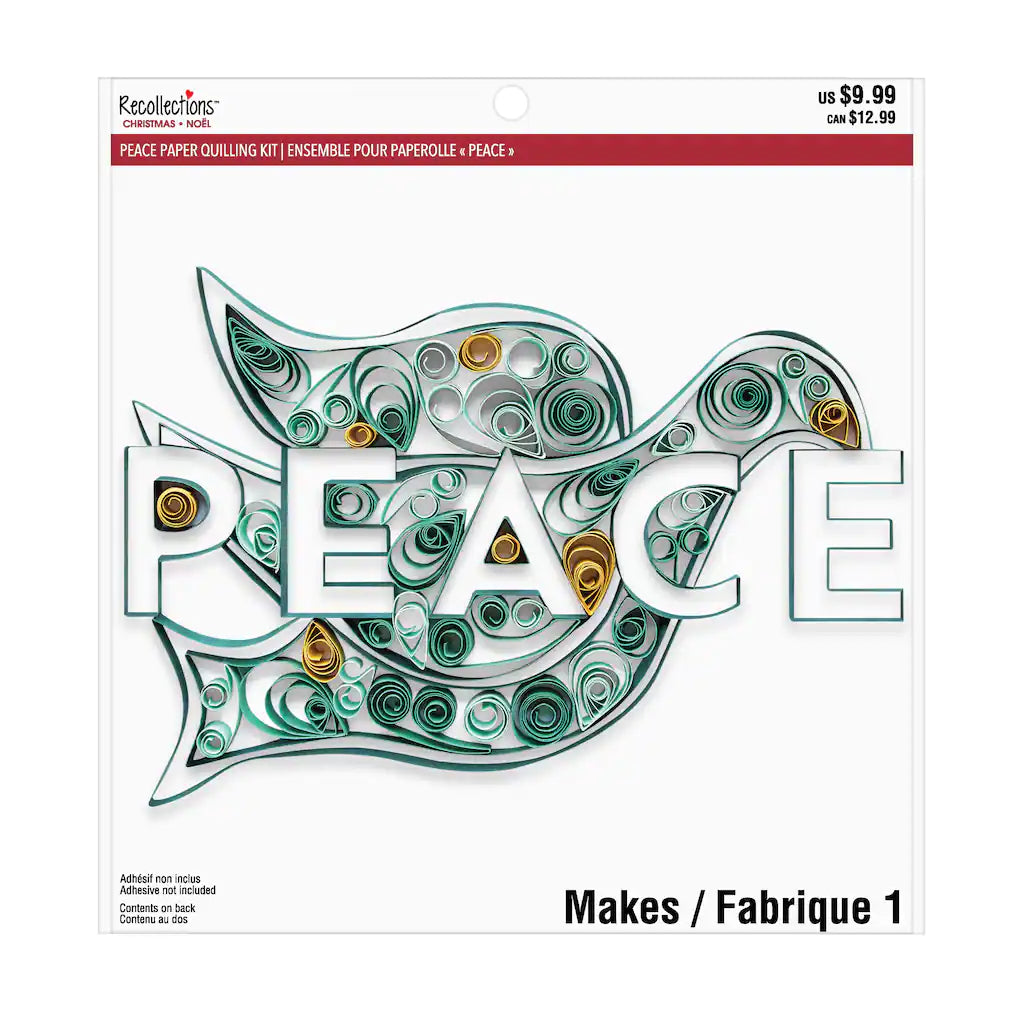 Recollections - Peace Paper Quilling DIY Kit