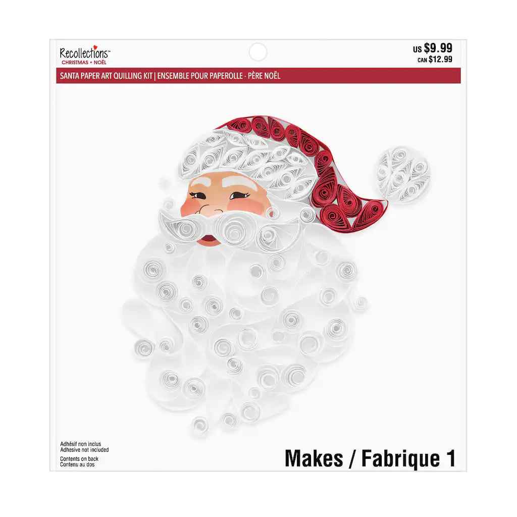 Recollections - Santa Paper Quilling DIY Kit
