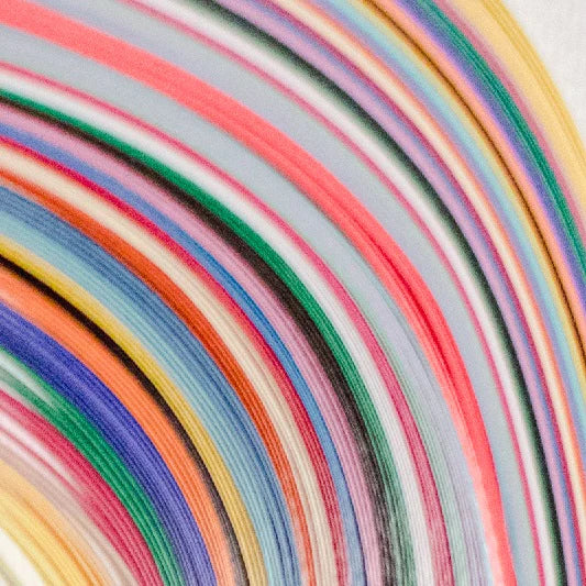 Craft Harbor CH_354 - Multi-Color - Mixed Pack Quilling Paper Strips