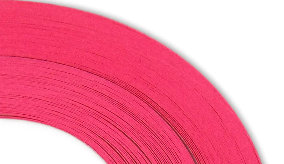 Craft Harbor CH_368 - Fuchsia - Solid Color Quilling Paper Strips