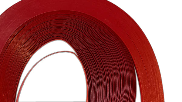 Craft Harbor CH_504 - Sparkling Bold Red - Solid Color Quilling Paper Strips