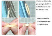 JUYA - Small Quilling Comb - Short Pin