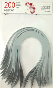 Lively Paper Creations C70 - Blue Grey - Solid Color Quilling Paper Strips
