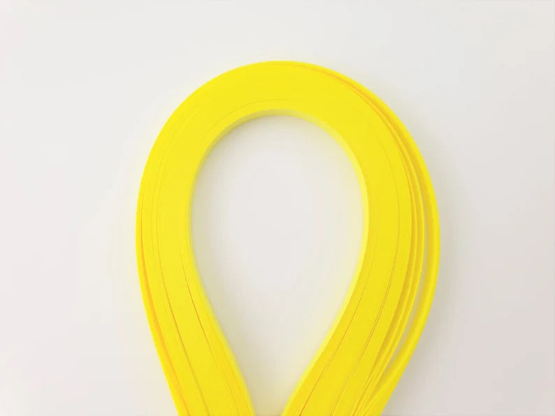 Lively Paper Creations X70 - Neon Yellow - Solid Color Quilling Paper Strips