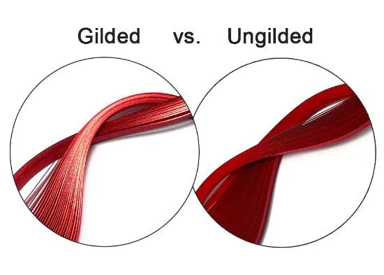 Quilled Creations 1905 - Red Edge on Red Quilling Paper Strips