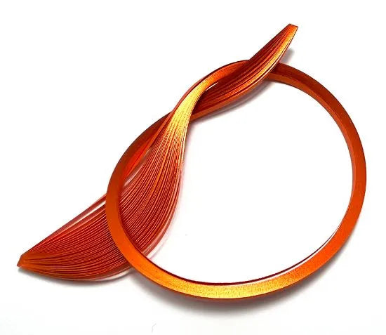 Quilled Creations 1906 - Orange Edge on Orange Quilling Paper Strips