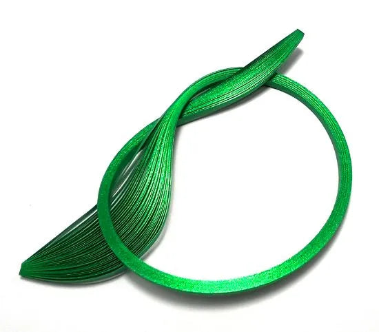 Quilled Creations 1908 - Green Edge on Green Quilling Paper Strips