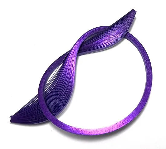 Quilled Creations 1910 - Purple Edge on Purple Quilling Paper Strips