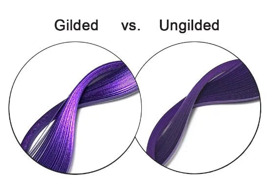 Quilled Creations 1910 - Purple Edge on Purple Quilling Paper Strips