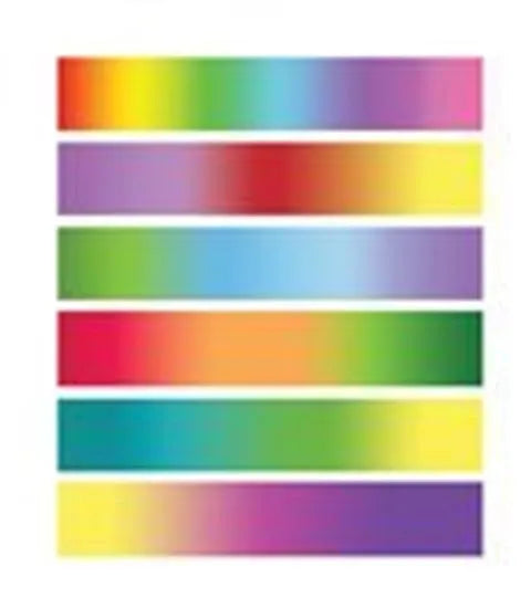 Quilled Creations 2551 - Color Blends - Mixed Pack Quilling Paper Strips  This mixed pack contains 6 different colors.