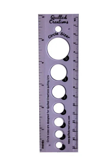 Quilled Creations 310 - Circle Sizer Ruler