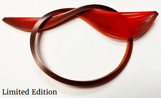Quilled Creations 5052 - Black Edge on Orange Quilling Paper Strips