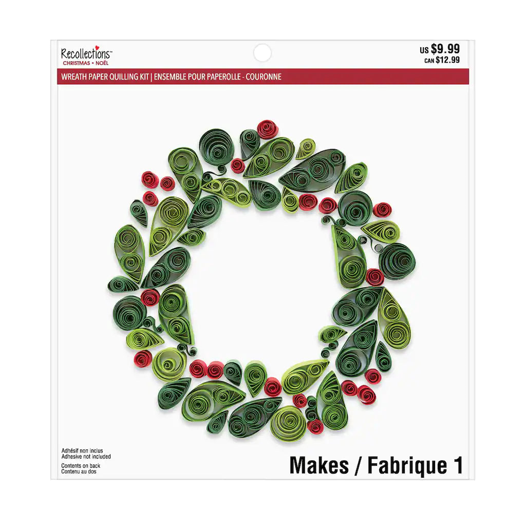 Recollections - Wreath Paper Quilling DIY Kit