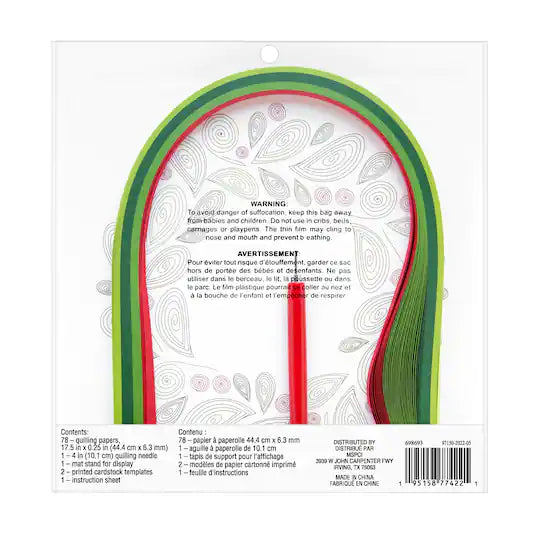 Recollections - Wreath Paper Quilling DIY Kit